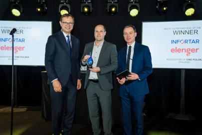 zdjęcia z wręczenia nagrody Baltic Outbound Deal of the Year 2025