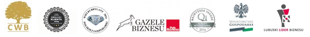 logotypy nagród dla elenger