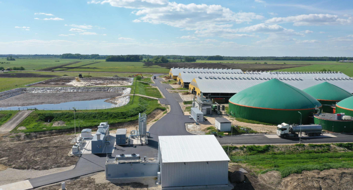 zdjęcie biogazowni w Oisu