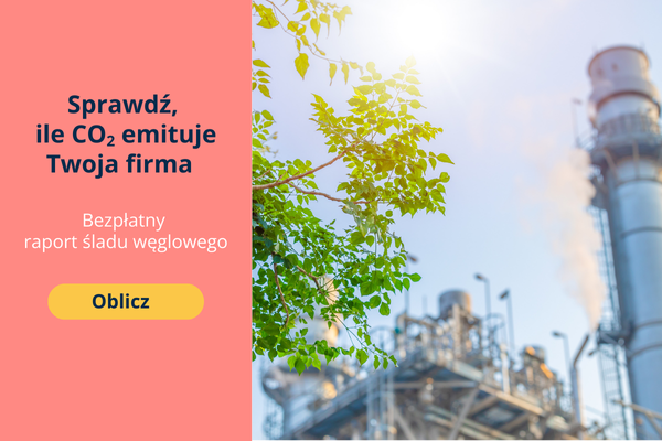 Na zdjęciu jest komin i zielone drzewo + button 