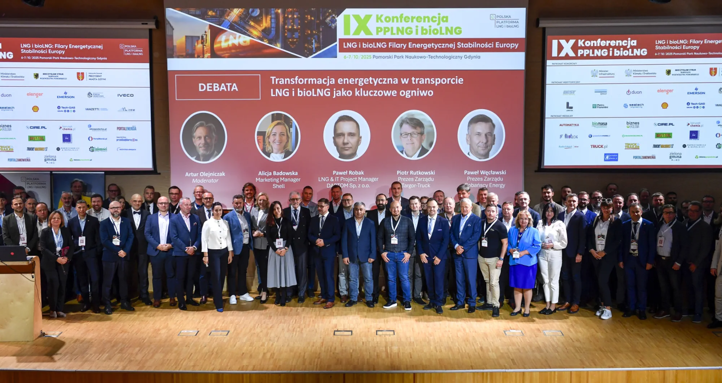 Elenger na IX Konferencji PPLNG