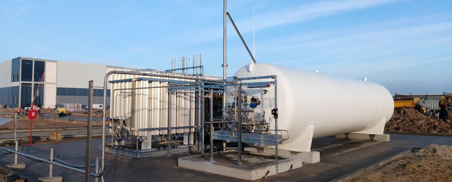 Stacja regazyfikacji LNG