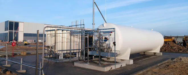 Stacja regazyfikacji LNG