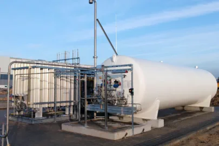 Stacja regazyfikacji LNG